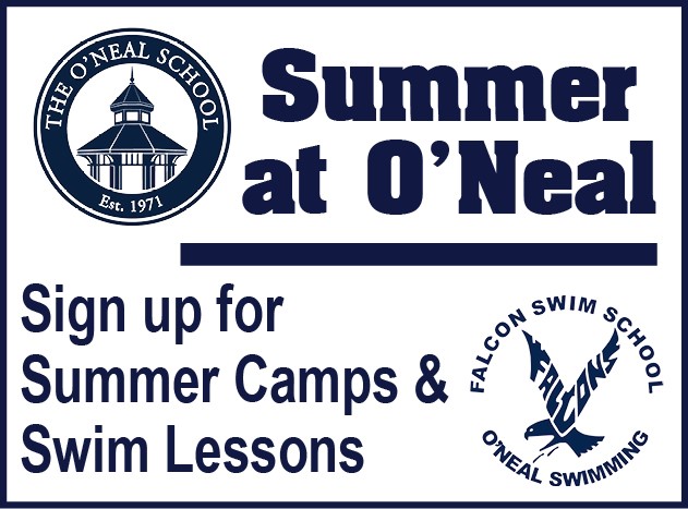 Oneal School summer camps in pinehurst and southern pines NC